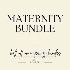 Half Off Maternity Items